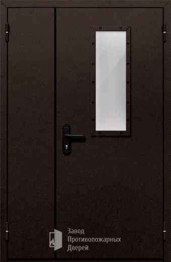 Фото двери «Полуторная со стеклом №210» в Лобне