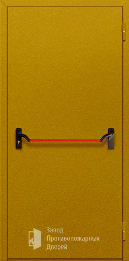 Фото двери «Однопольная глухая с антипаникой №45» в Лобне