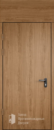 Фото двери «МДФ однопольная с фрамугой №28» в Лобне