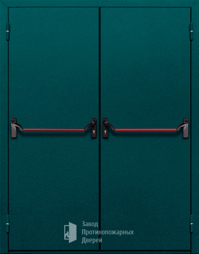 Фото двери «Двупольная глухая с антипаникой №16» в Лобне