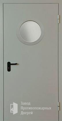 Фото двери «Однопольная с круглым стеклом EI-30» в Лобне