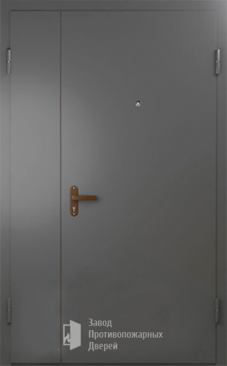 Фото двери «Техническая дверь №6 полуторная» в Лобне