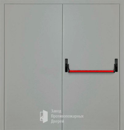 Фото двери «Двупольная глухая с антипаникой (1 створка) EI-30» в Лобне