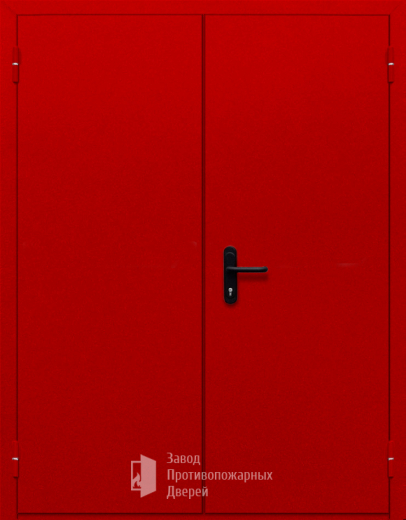 Фото двери «Двупольная глухая (красная)» в Лобне