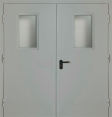 Фото двери «Двупольная со стеклом EI-30» в Лобне