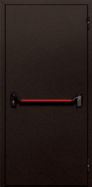 Фото двери «Однопольная глухая с антипаникой №410» в Лобне