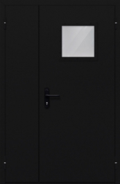 Фото двери «Полуторная со стеклом №84» в Лобне