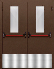 Фото двери «Двупольная с отбойником №37» в Лобне