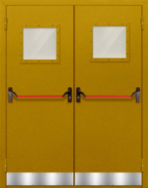 Фото двери «Двупольная с отбойником №28» в Лобне