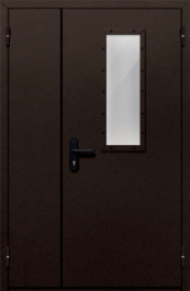 Фото двери «Полуторная со стеклом №210» в Лобне