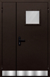 Фото двери «Полуторная с отбойником №42» в Лобне