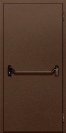 Фото двери «Однопольная глухая с антипаникой №48» в Лобне