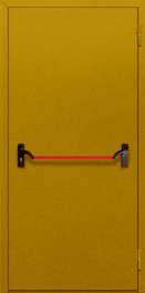 Фото двери «Однопольная глухая с антипаникой №45» в Лобне